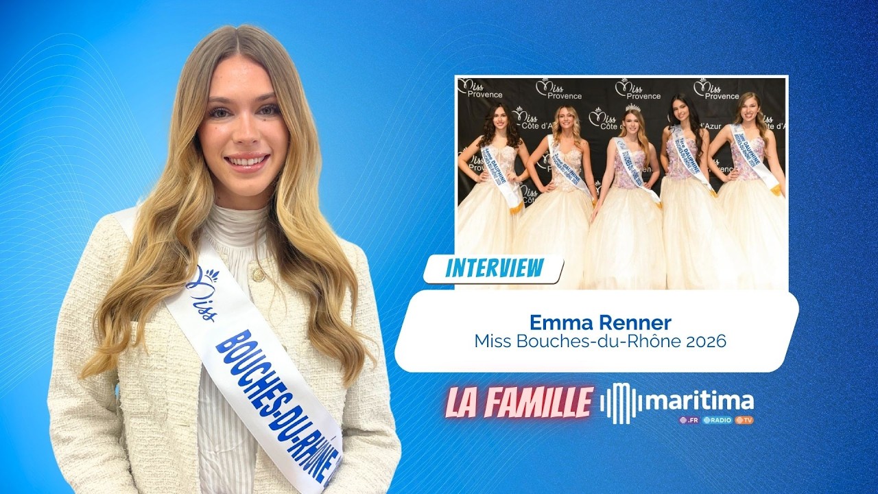Emma Renner, Miss Bouches-du-Rhône 2026 : son sacre et ses ambitions dans La Famille Maritima