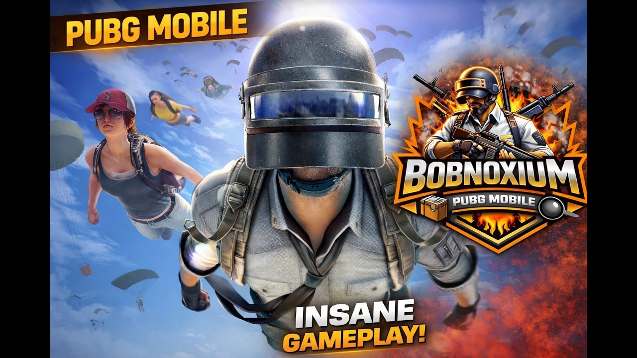 PUBG Mobile 🔥 Insane Hot Drop & Non-Stop Action | BOBNOXIUM