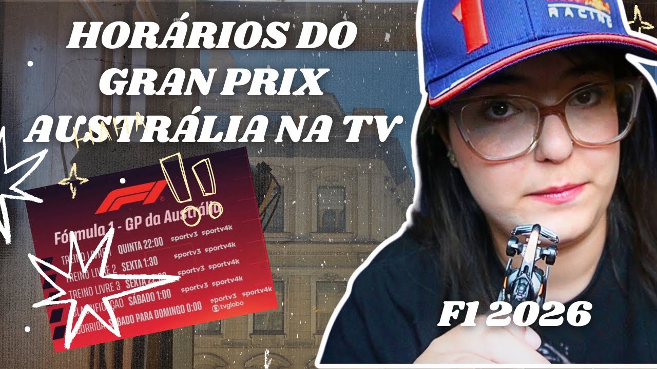 Formula 1 2026 – Horários do GP da Austrália no Brasil (Transmissão SporTV)