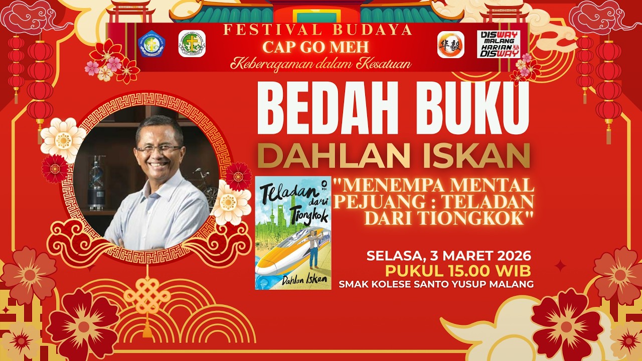 Talkshow bedah buku CAP GO MEH 2026 | SMAK Kolese Santo Yusup Malang