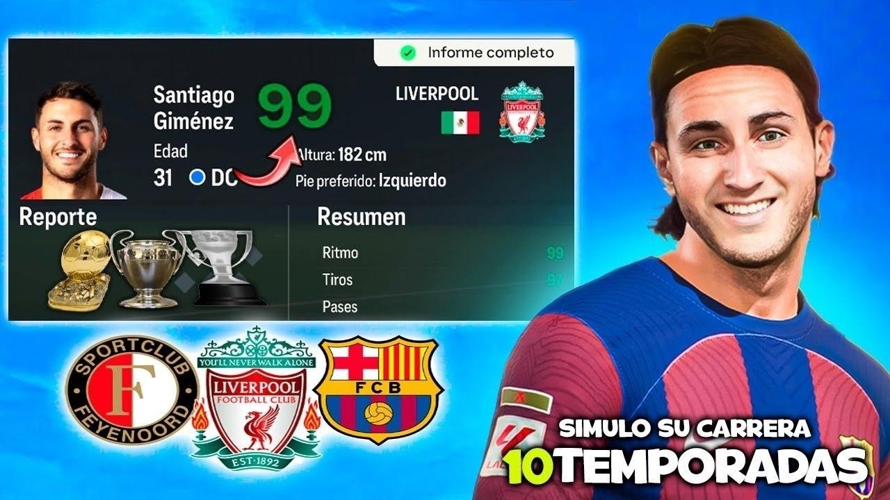 Simulo La Carrera SANTIAGO GIMENEZ