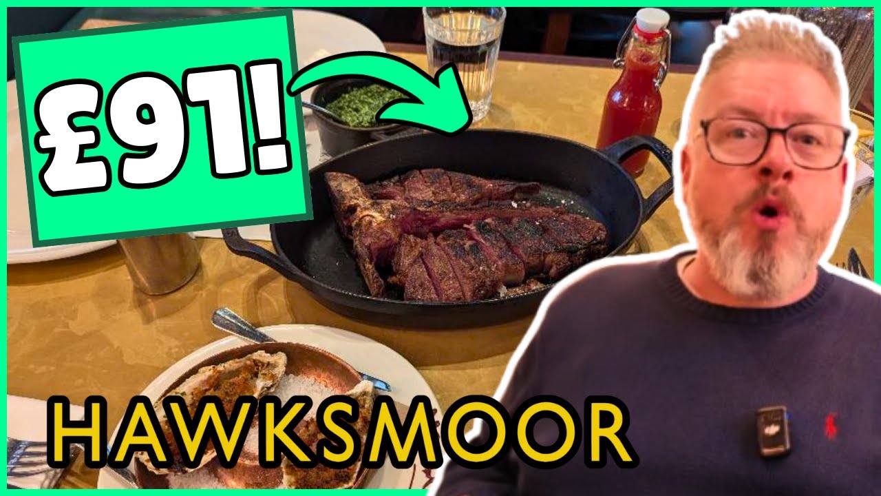 EXPENSIVE £90 STEAK at HAWKSMOOR Reviewed!