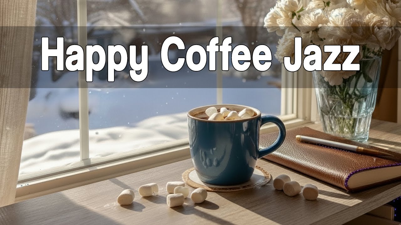 Start Your Day with Happy Coffee Jazz Music ☕ Smooth Bossa Nova Instrumental for Relax, Study & Work