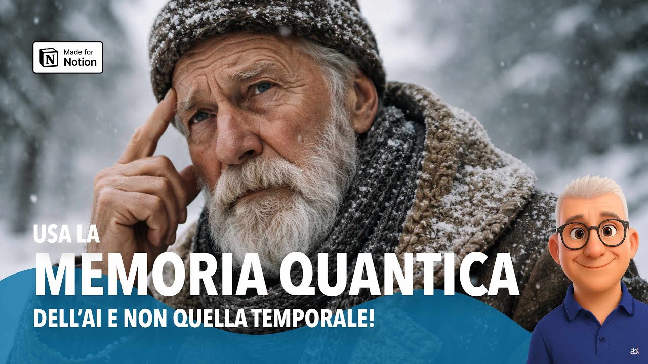 Usa la memoria quantica dell’AI e non quella temporale!