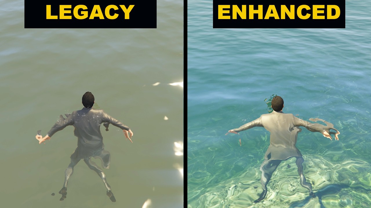 GTA 5 Enhanced vs Legacy - PC Comparison