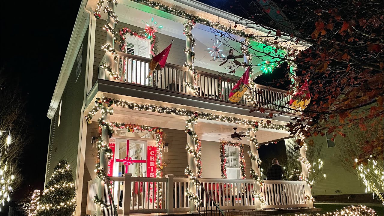 4K - McAdenville, NC Christmas Lights - 2020 - Christmas Town U.S.A