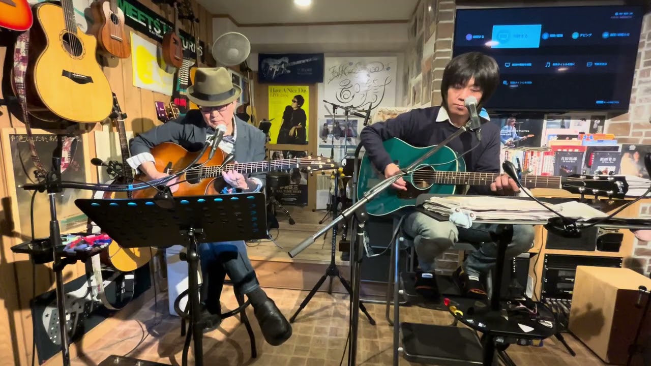ルカさん&Ryu cover とんぼちゃん「ひと足遅れの春」@置時計 2/22/2026