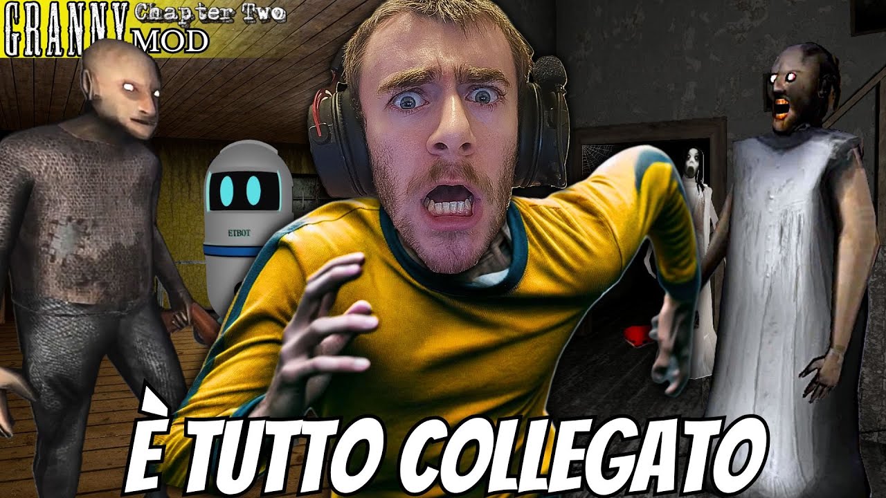 GRANNY 2 e GRANNY 1 SONO COLLEGATI !!! | GRANNY CAPITOLO 2 GAMEPLAY ITA |