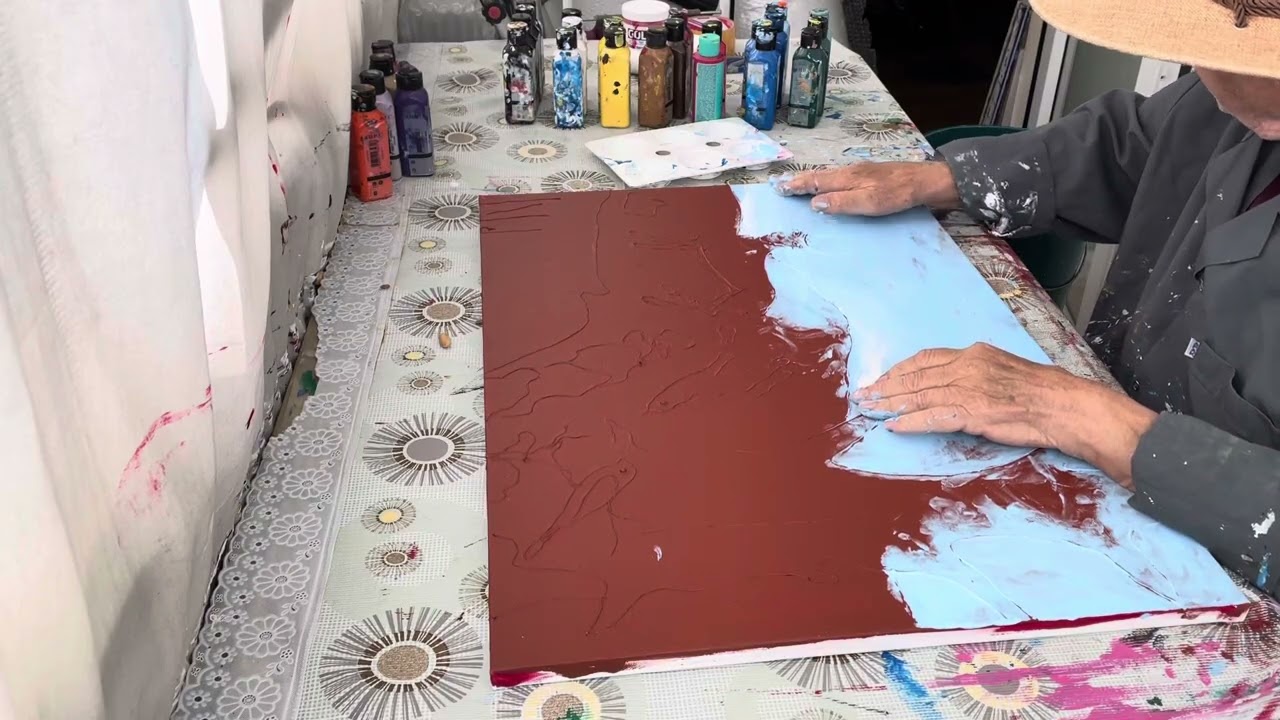 Görmez ressam eşref armağan. 11. videomuz gökyüzü ile başladık