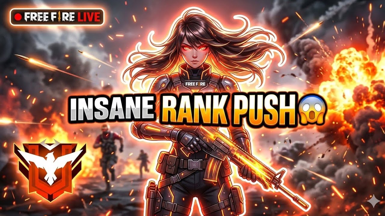 ❤️‍🔥Miss Booyah Road to Grandmaster 🏆 | Free Fire Live❤️.     # shorts #ytshorts #freefirelive #live