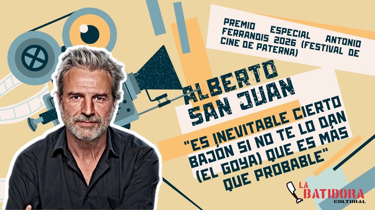 Entrevista a Alberto San Juan: Premio Especial Antonio Ferrandis | Festival de Cine de Paterna