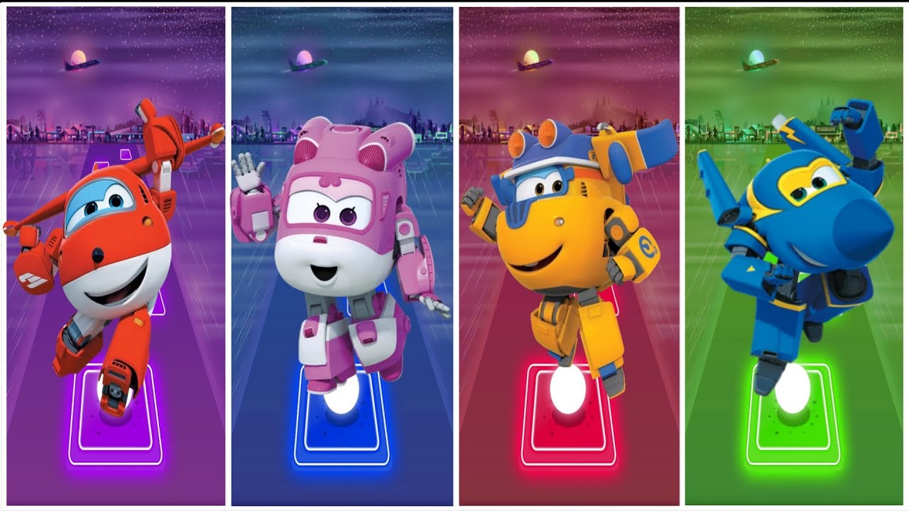 Super wings in Tiles hop coffin dance 