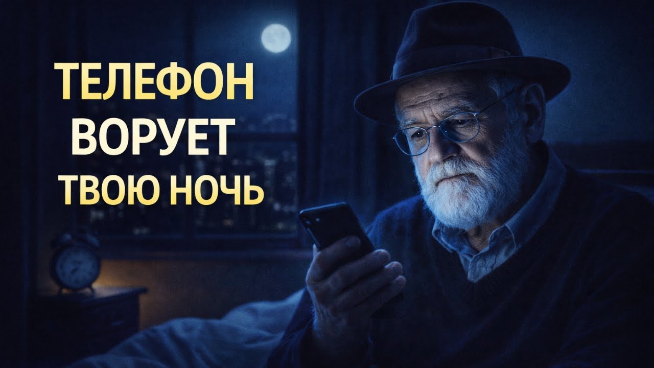 Телефон в ночи: как маленький экран крадёт твою тишину и годы жизни | Еврейская мудрость о покое