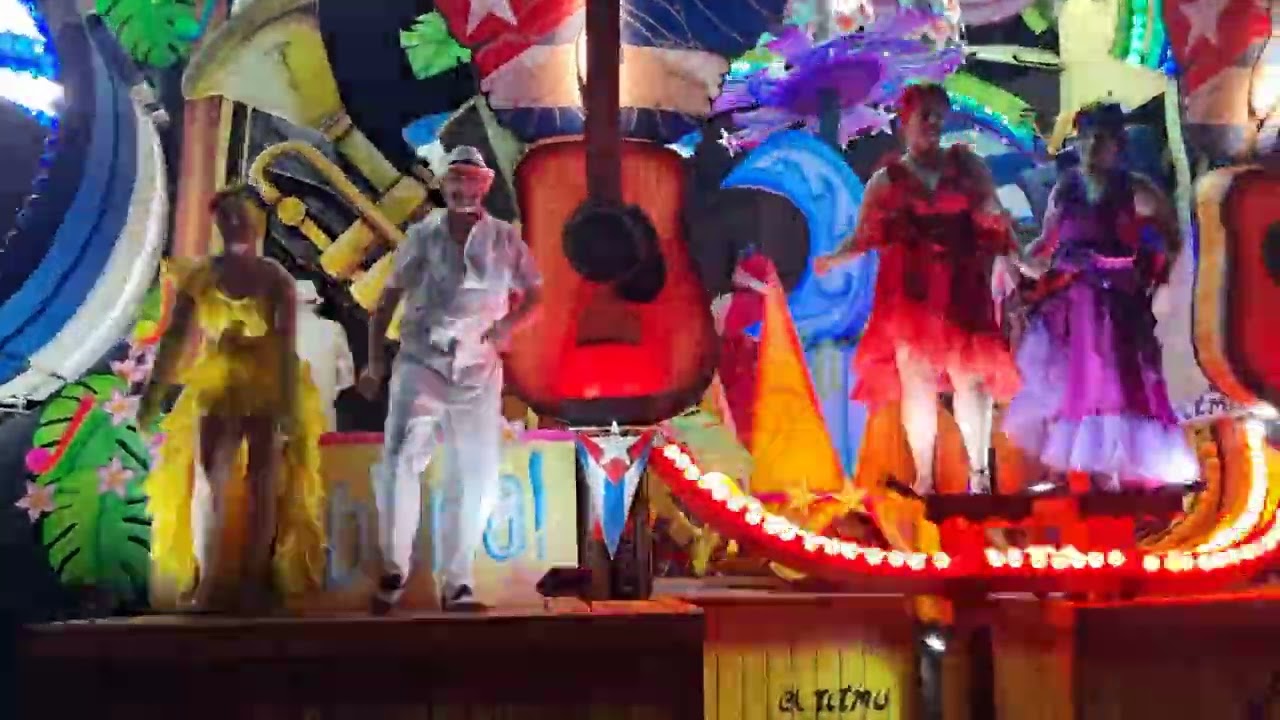 British Flag Carnival Club. Fiesta Cubana. Weston-Super-Mare Carnival 2022.