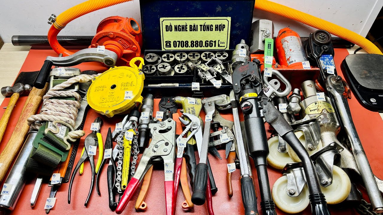   Đồ Nghề Nhật bãi: 0708880661 [ CLIP 017 Ngày 08-02-2026]