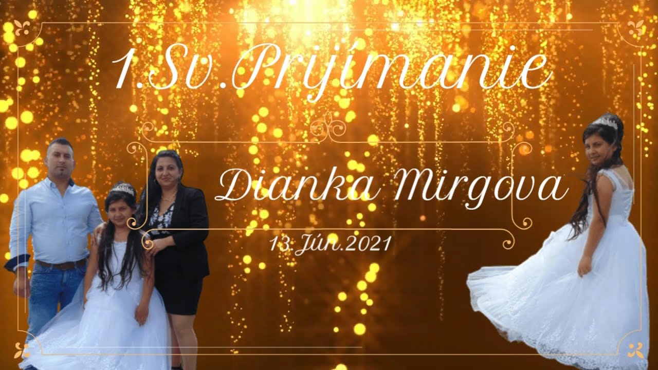 Dianka Mirgová 1 Sv Prijímanie Vyborna(2021)