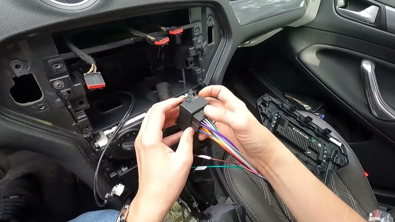 Установка магнитолы Андроид 9