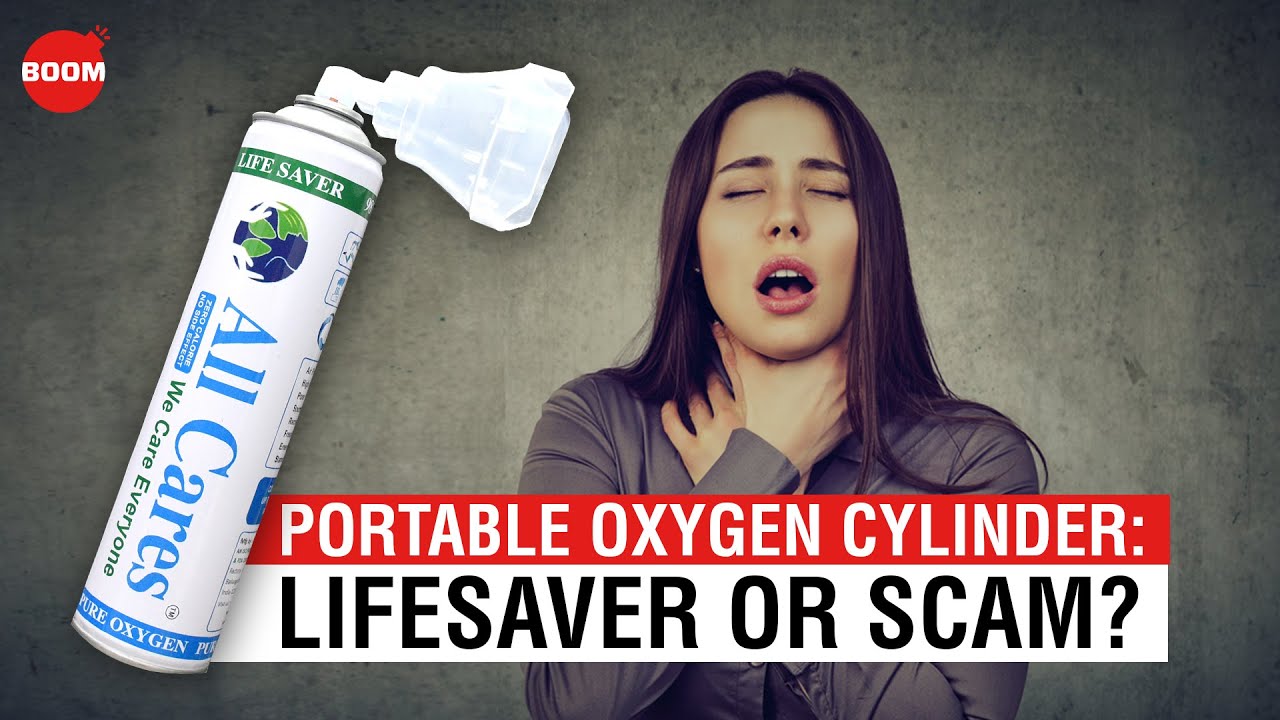 Portable Oxygen Cylinder: Lifesaver Or Scam? | Portable Oxygen Canister | Coronavirus News | BOOM