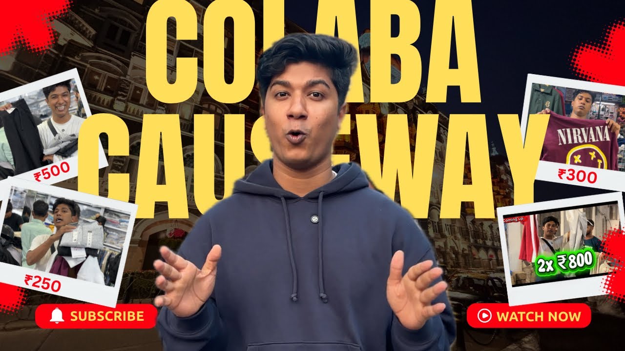 Colaba Causeway CHEAP Shopping Guide 🔥 | Street Prices, Outfits & Taj Hotel Views!