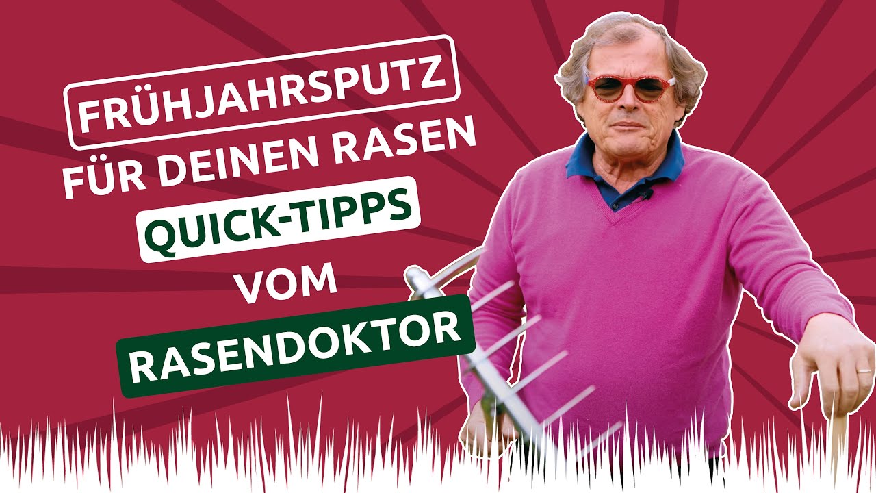 Rasenpflege im Fr&uuml;hjahr: FR&Uuml;HJAHRSPUTZ f&uuml;r deinen Rasen