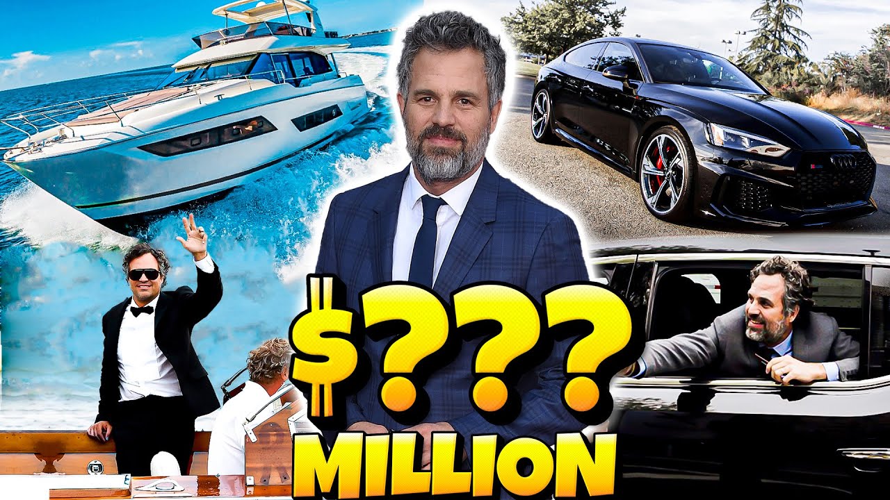 Así es la vida lujosa de Mark Ruffalo | Coches, Mansiones, Yates, Relojes, Fortuna...