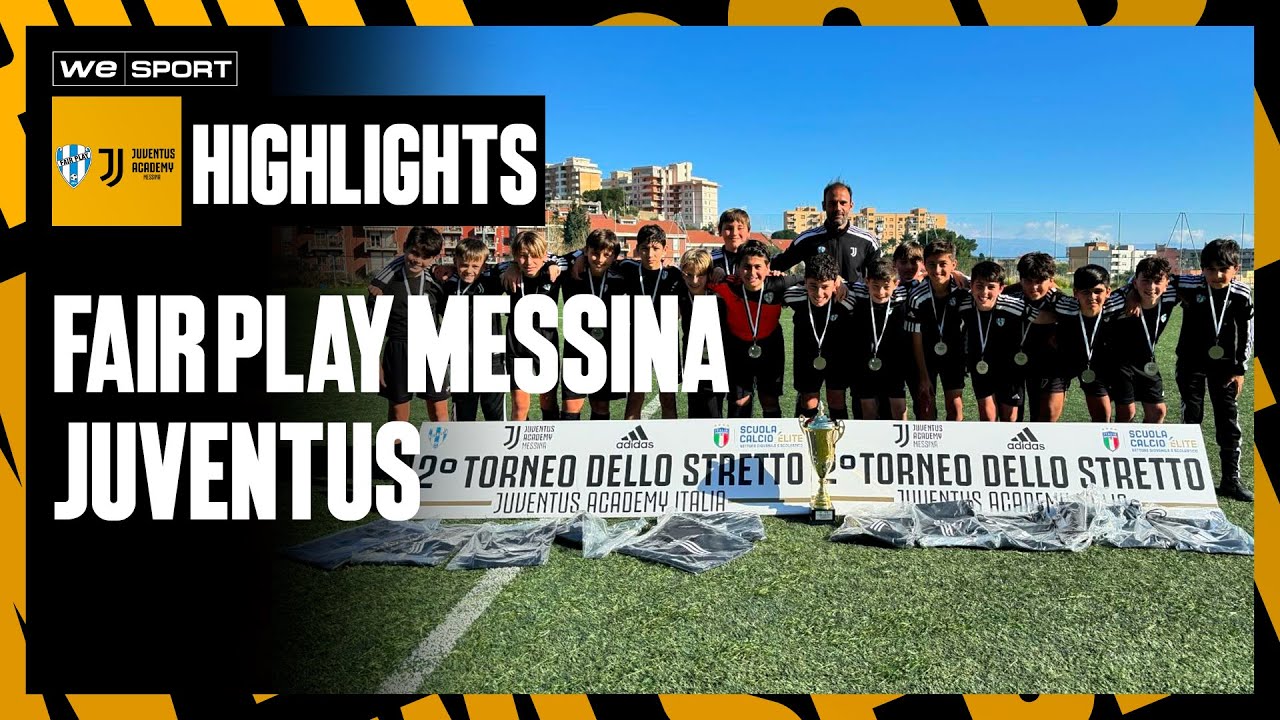 Fair Play Messina vs Juventus (2 Torneo dello Stretto - Finale U12)