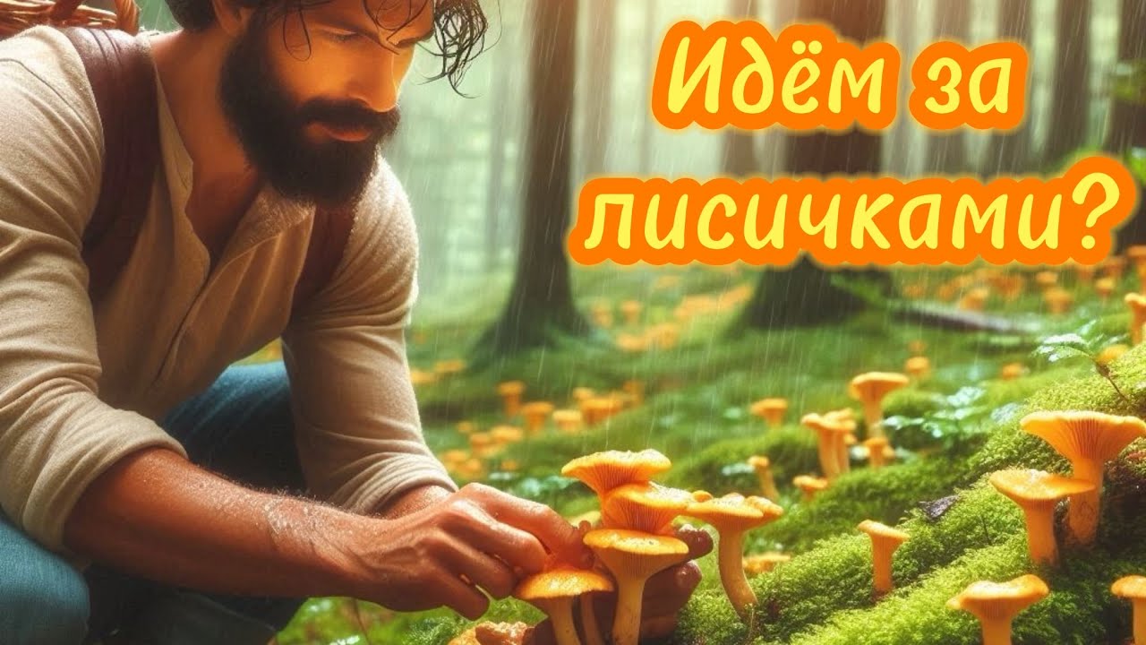 Сбор лисичек в Дубовом лесу в июне 2024! Cantharellus Pallens! Лисичка Бледная!