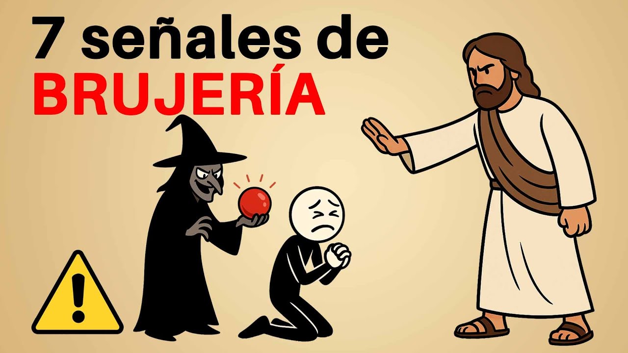 7 SEÑALES que indican BRUJERÍA en alguien cercano (ADVERTENCIA BÍBLICA)