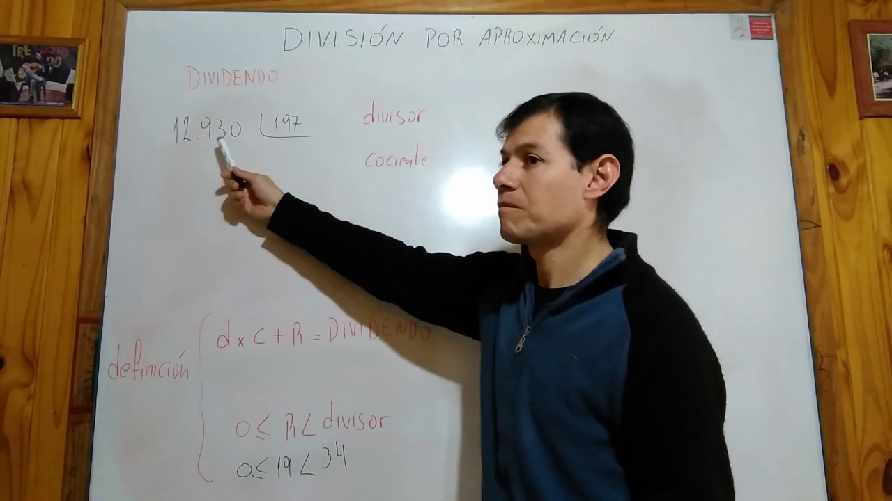 División por Aproximación método francés