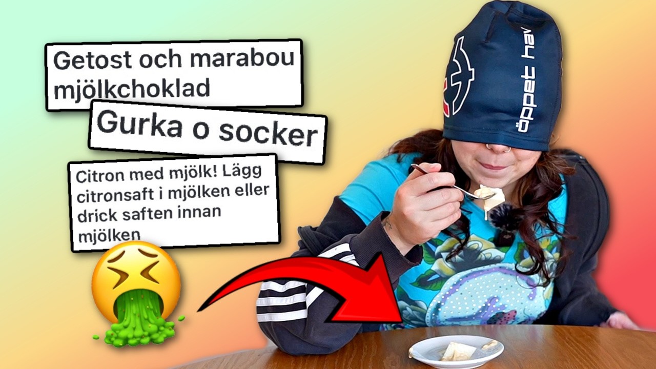 TESTAR ERA KONSTIGA SMAKKOMBINATIONER del 2