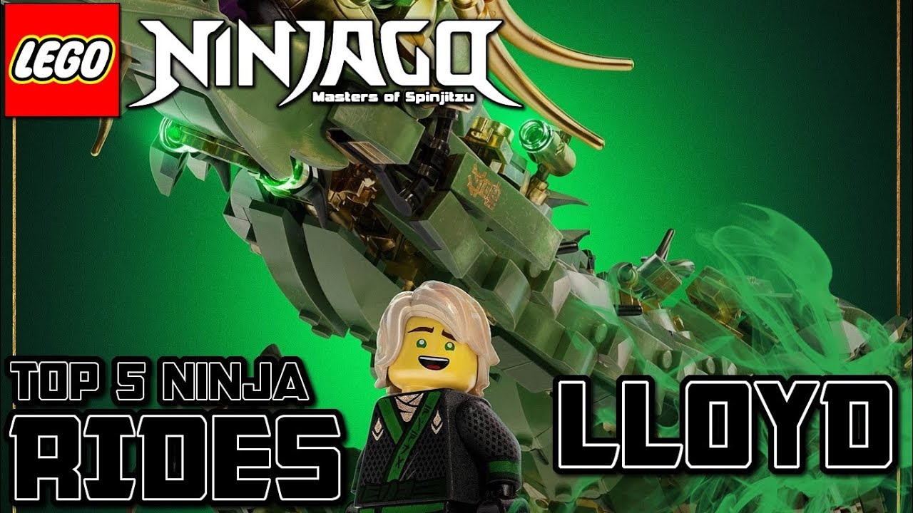 Ninjago: Top 5 LLOYD Vehicles 🐉