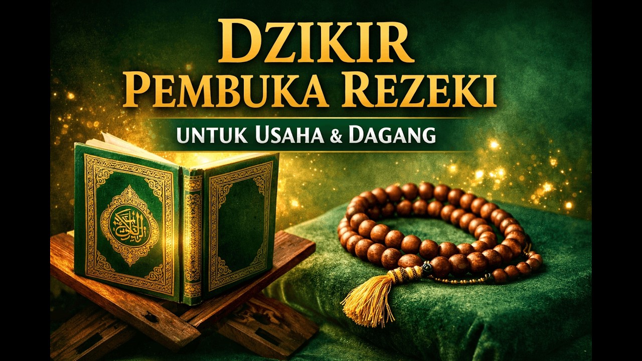 Dzikir Pelaris Jualan Mustajab 🤲 Memohon Dagangan Laris & Rezeki yang Berkah