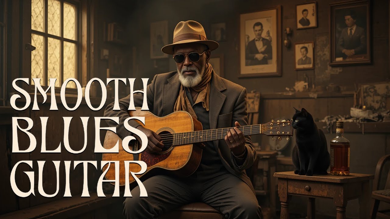 Soulful Blues Ballads for Deep Relaxation & Guitar Blue Melodies ~ Smoky Vibes