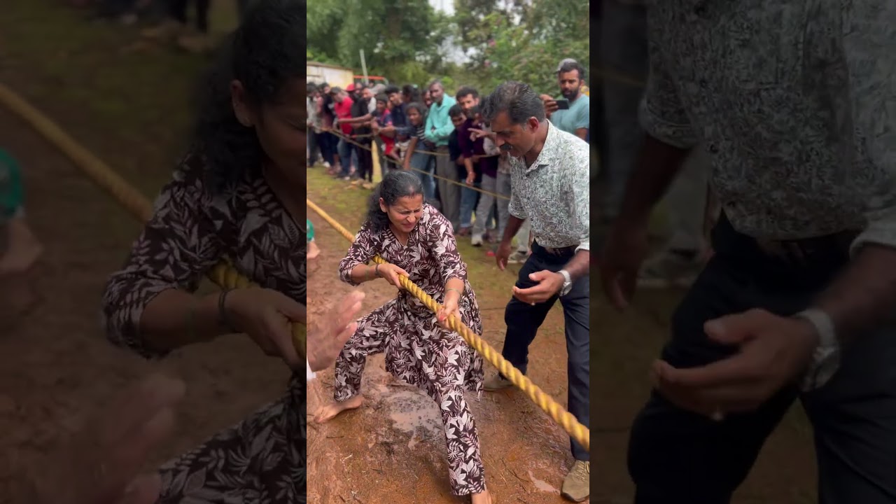 Women&rsquo;s Tug of war #tugofwar #women #womanpower #ladies #girls #game #villagelife #village #team