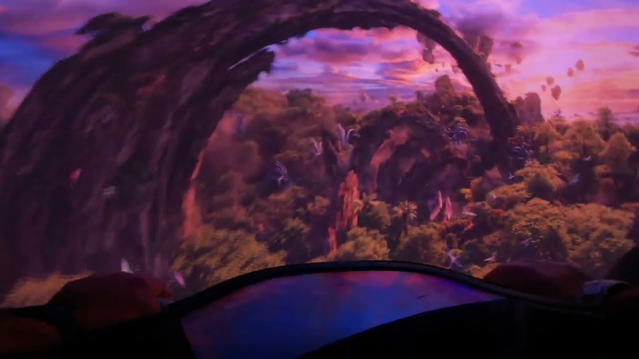 Flight of Passage   2024 Wine n Dine #wdw #pandora #animalkingdom