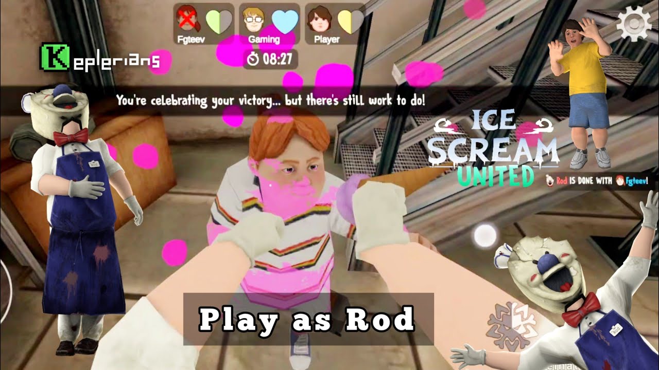 Play as Rod in Ice Scream United