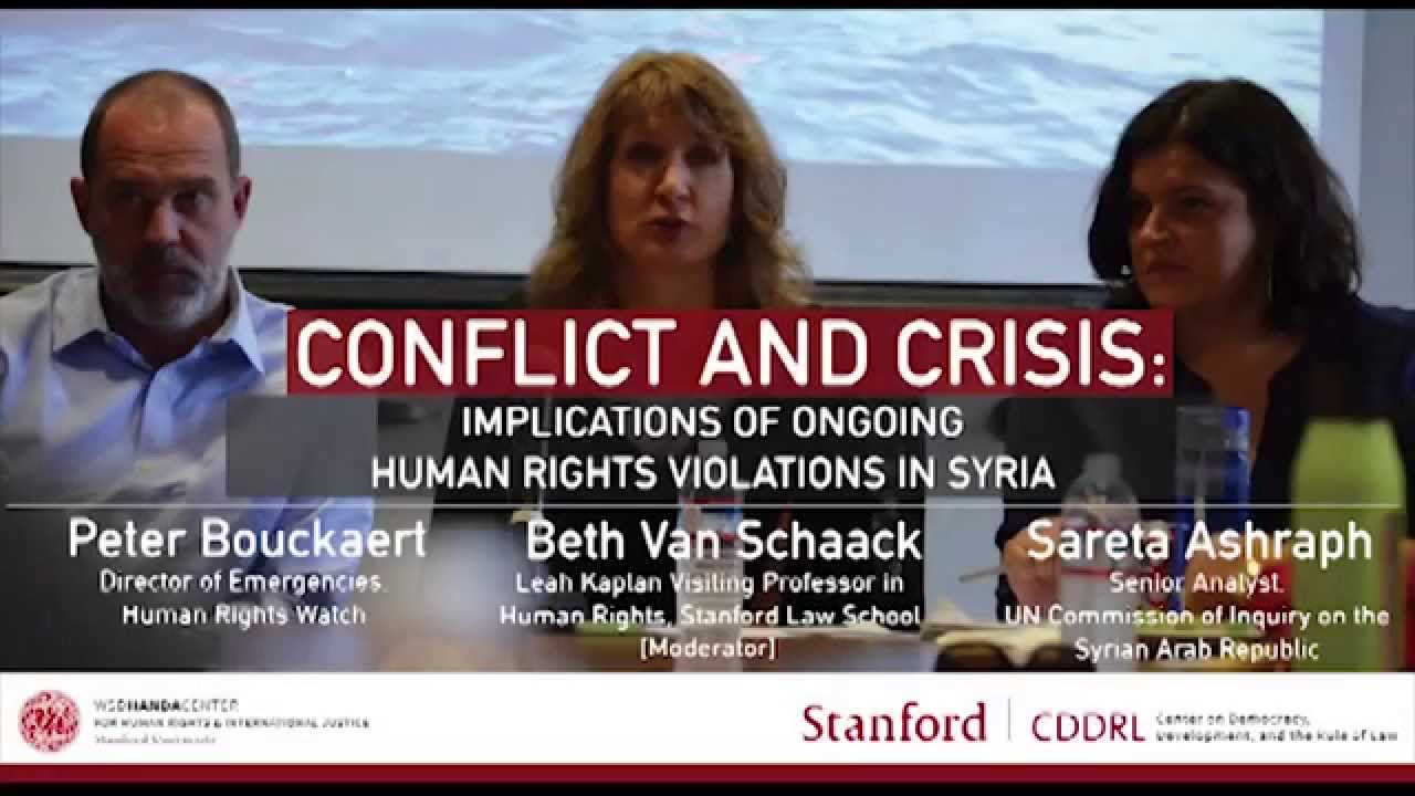 Conflict and Crisis: Implications of Ongoing Human Rights Violations in Syria