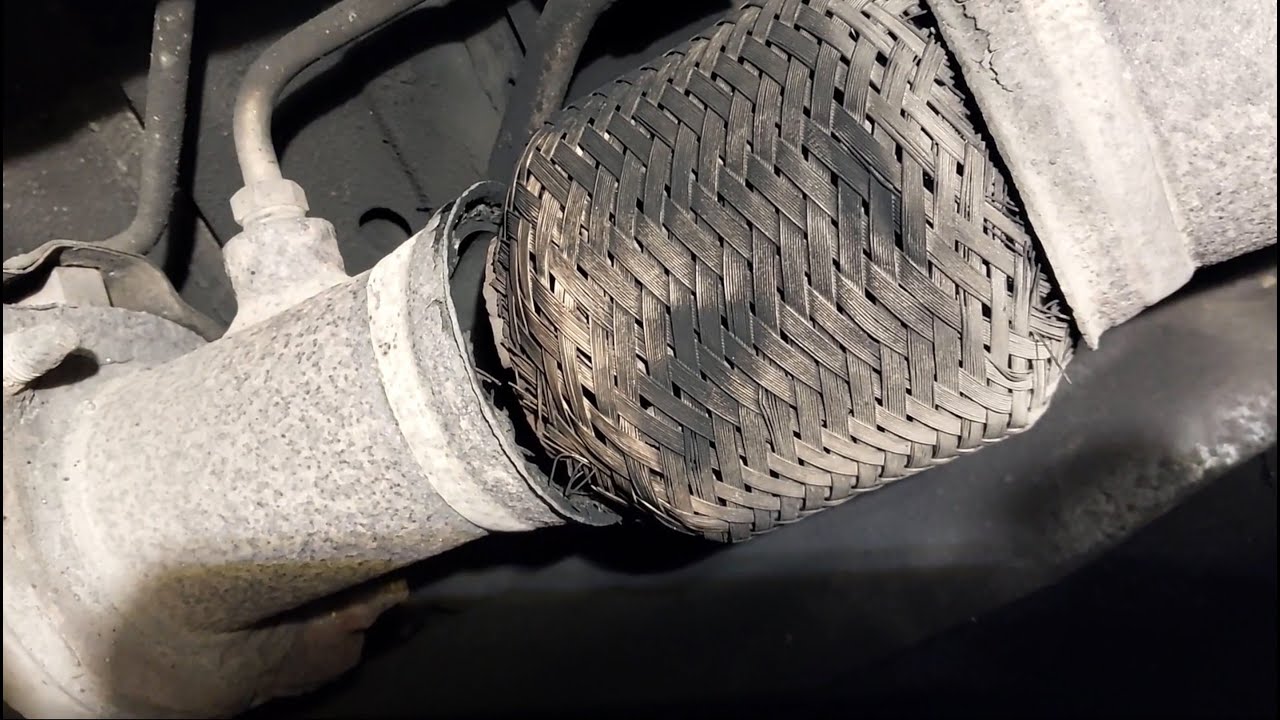 Truck exhaust leak repair - Nissan Navara D40