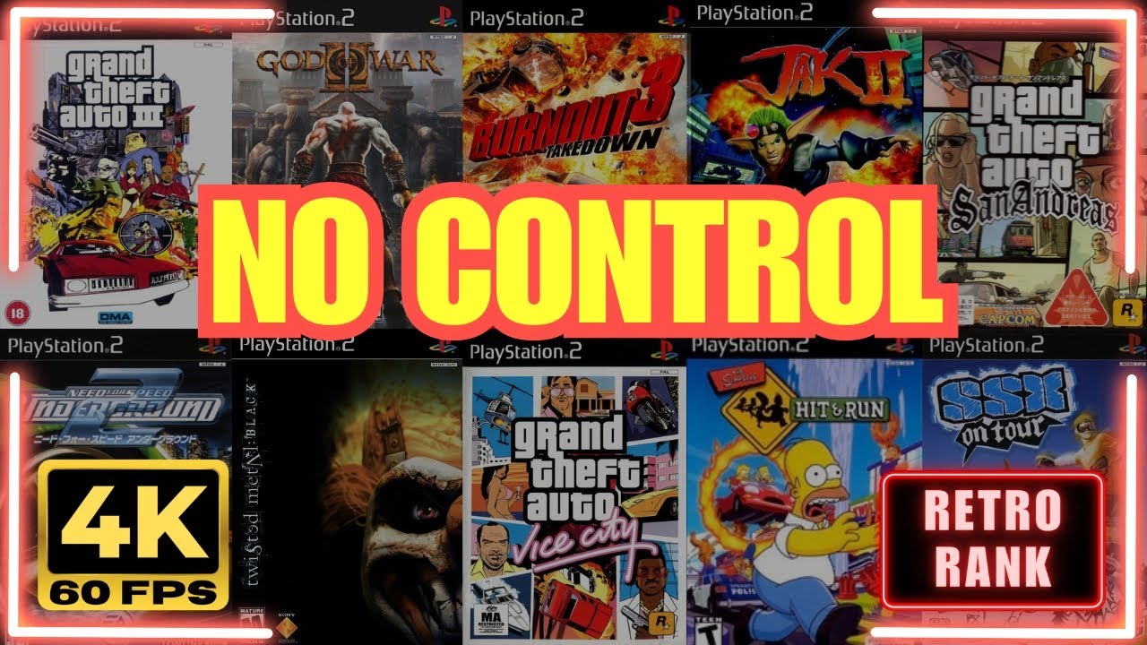 Top 30 PS2 Games That Were Pure Chaos
