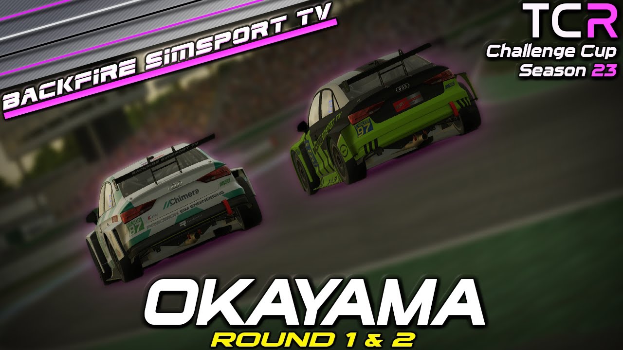 BSTV TCR Challenge Cup │ Season 23 - Rounds 1 & 2  - Okayama - Full Course