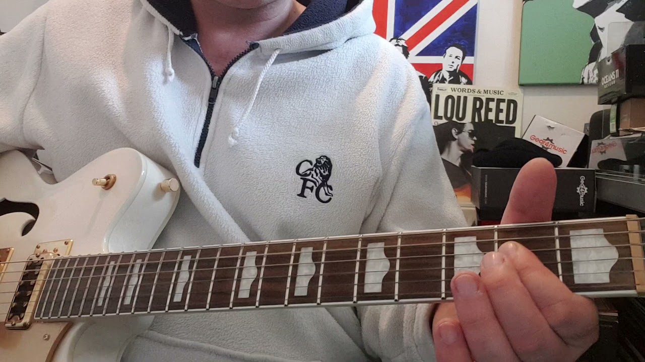 The Cramps whats inside a girl how to play on guitar