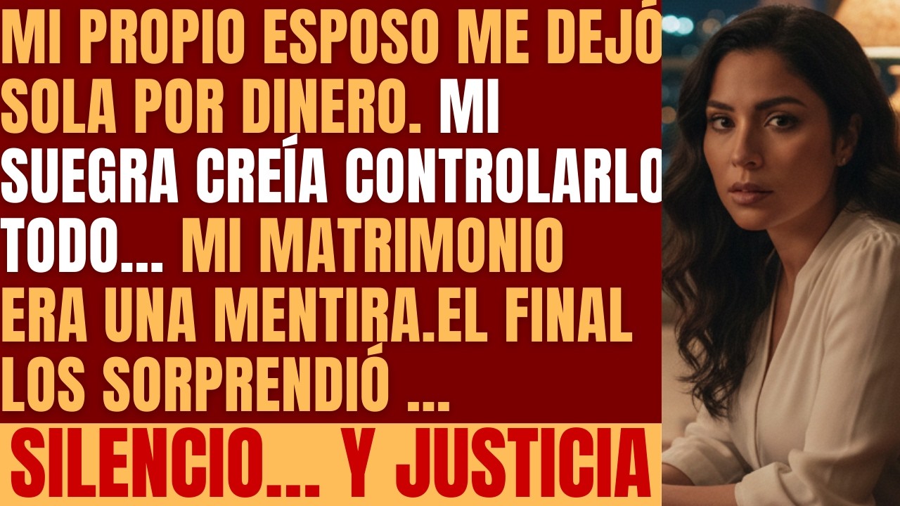 MI ESPOSO QUERIA DIVORCIARSE DE MI... MI SUEGRA ME IMPUSO UNA CONDICIÓN DESPRECIABLE.