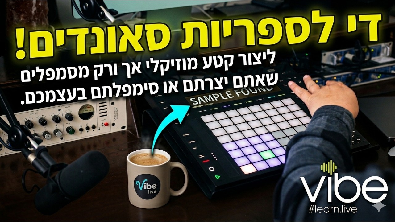 תפסיקו לחפש סאונדים – תתחילו לסמפל את העולם