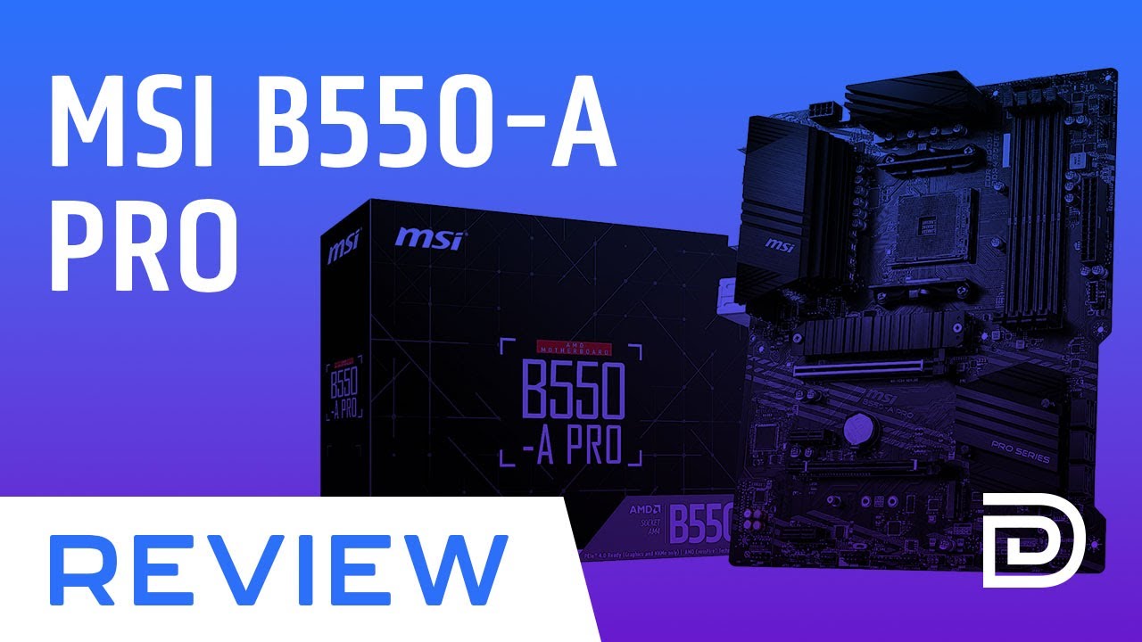 MSI B550-A PRO ProSeries Motherboard Review // Newegg Now