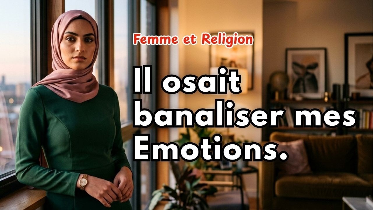 Il osait banaliser mes émotions...