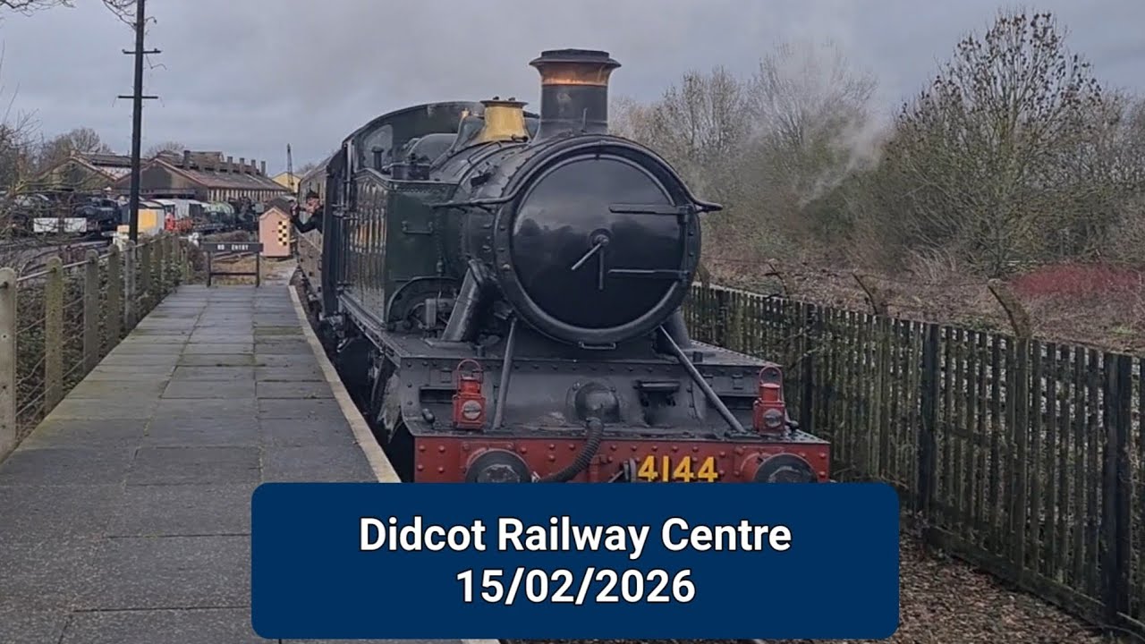 Didcot Railway Centre trip 15th February 2026 #greatwesternrailway #didcotrailwaycentre #viral