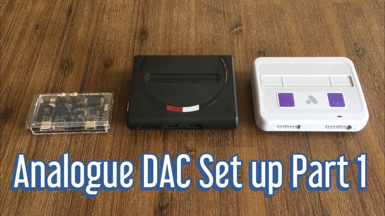 Setting up the Analogue DAC Digital Analog Converter with CRT Displays Part 1