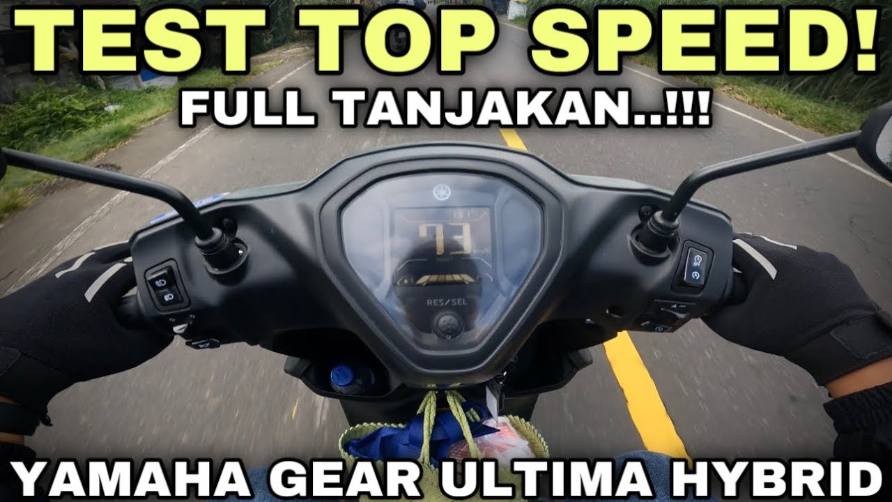 TES RATUSAN KILOMETER‼️YAMAHA GEAR ULTIMA 125 HYBRID