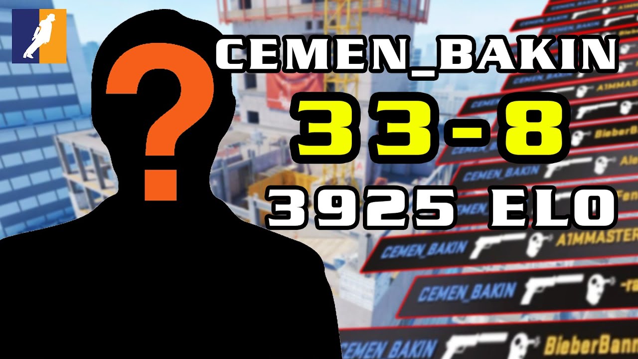 [Highlight POV] CEMEN_BAKIN (33-8) | 3949 ELO FACEIT | VERTIGO | Mar 14, 2024
