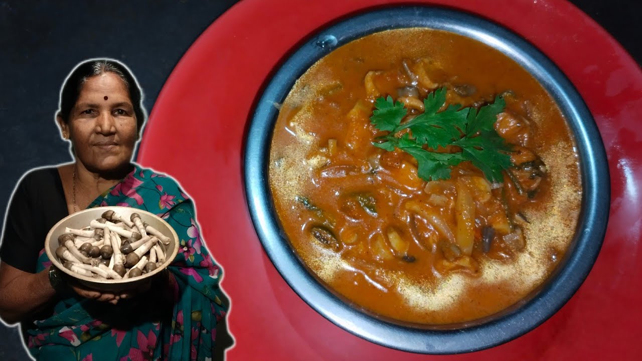 ಮಲೆನಾಡಿನ ಹೆಗ್ಗಲ್ ಅಣಬೆ ಸಾಂಬಾರ್ || COOKING ಕನ್ನಡ